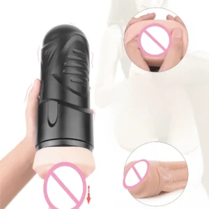 male masturbators cup adult sex toys realistic textured vagina masturbation stroker for men