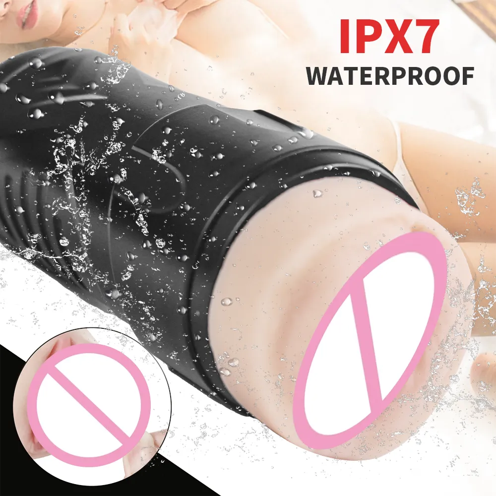 male masturbators cup adult sex toys realistic textured vagina masturbation stroker for men